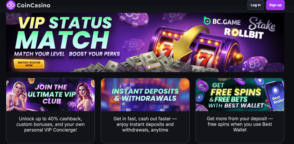 لقطة شاشة Coin Casino